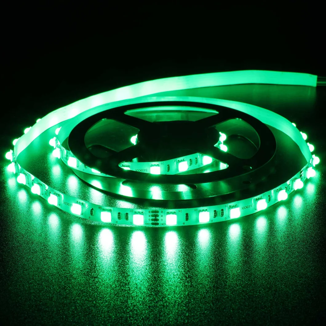 DC24V high power edge-lit RGB led strip lights bar with lens