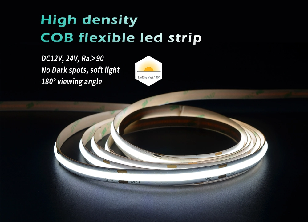 OEM COB LED Decoration Waterproof RGB Scenes Illuminating Flexible LED Strip