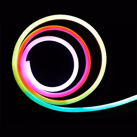 Separate Neon Tube RGB Chasing LED Strip IP67 Waterproof Split Neon Strip