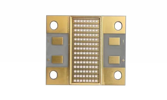 28 W/cm2 Hochleistungs-LED-COB-Chip, 480 W Chipsatz, 365 nm Licht, 375 nm Lampe, 385 nm Glühbirne, 395 nm Platine, 405 nm PCB, UVA-Array, UV-LED-Modul für Druckerhärtung mit fokussierter Linse