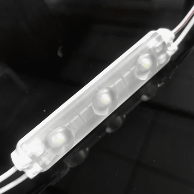 DC 12 V, IP67, 1,5 W, wasserdicht, 160 Grad, SMD, 3 LEDs, einfarbig, 2835, Injektionslinse, Hintergrundbeleuchtung, LED-Schildermodul für Außenkanalbuchstaben und Leuchtkasten