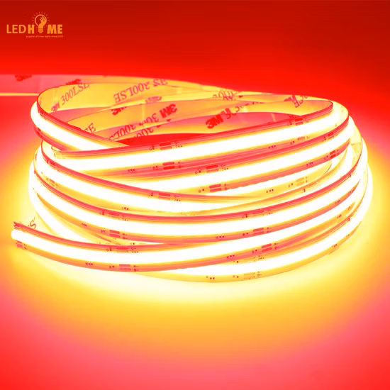 2021 Hot Low Price 24V 280 LED RGB COB LED-Streifen für Aluminiumprofil