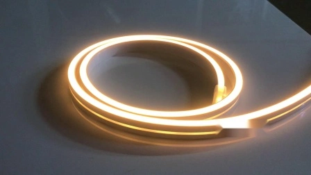 LED-Neon-Flex-IP65-Helligkeit, RGB-Band, LED-Röhre, Netzstreifen, biegsamer Silikon-LED-Neonstreifen mit kostenlosen Masken