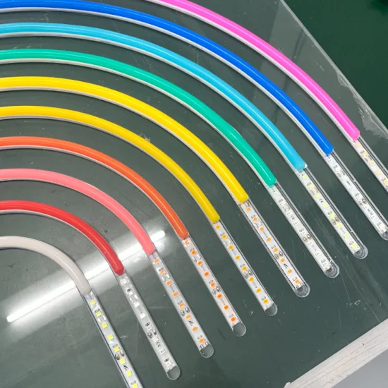 Neue geteilte flexible Silikon-LED-Neonlichterkette